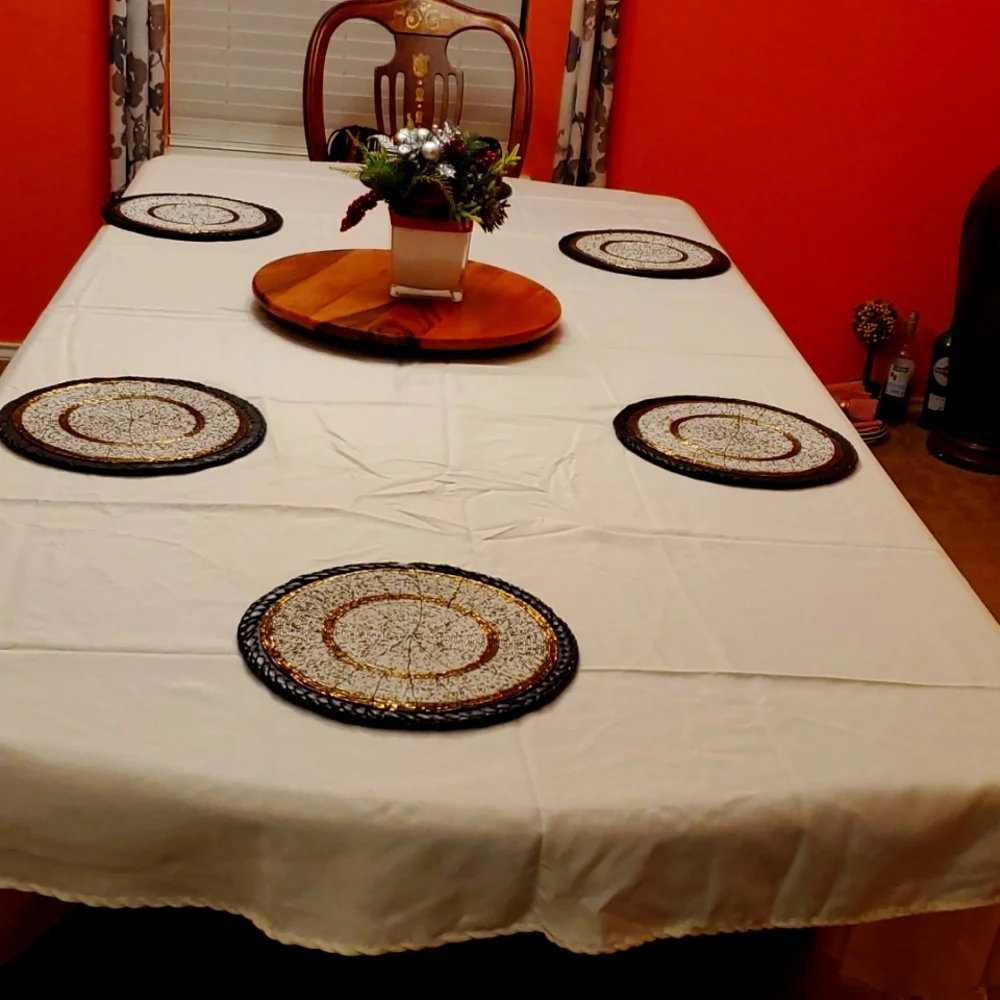 Round Tablecloth Size 108